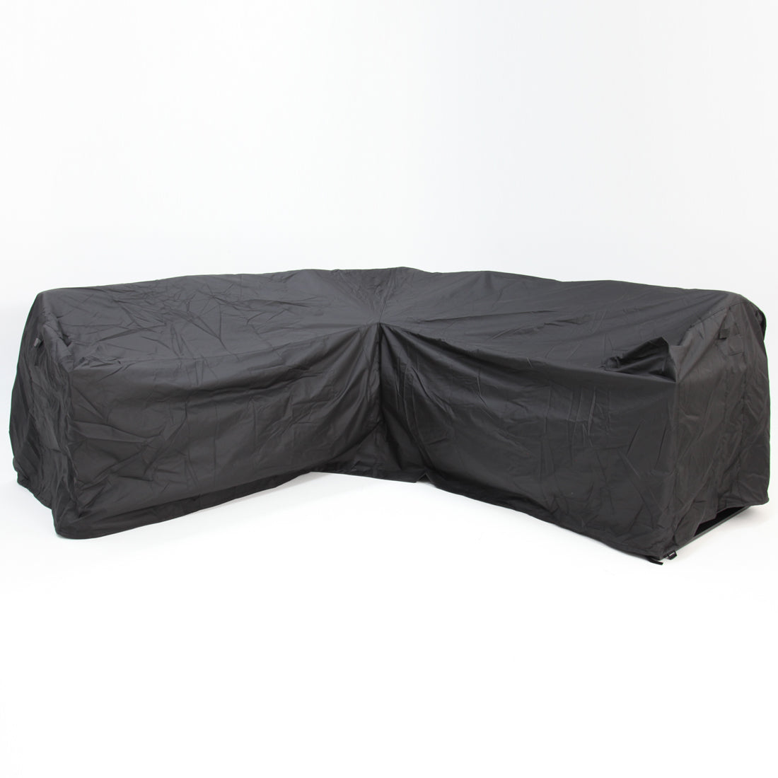 Large Corner Lounge Outdoor Cover - Black