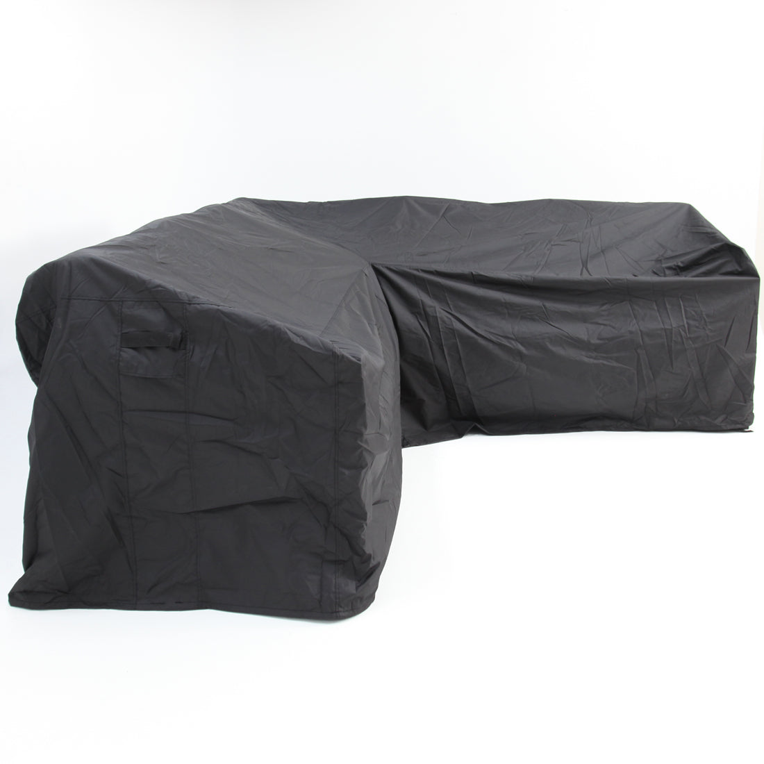 Large Corner Lounge Outdoor Cover - Black