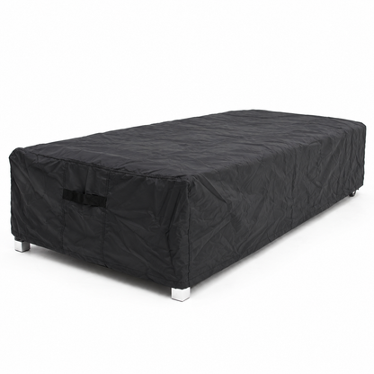 Large Sunlounge Outdoor Cover - Black