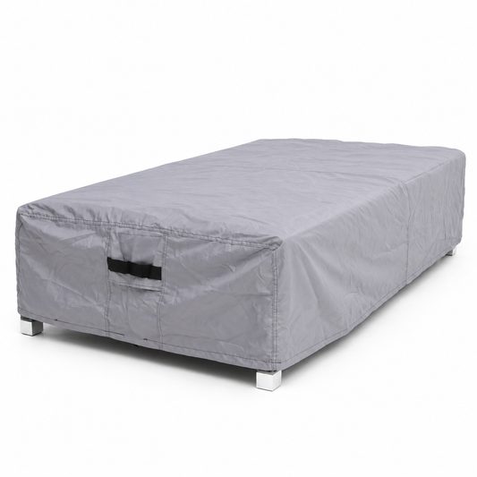 Large Sunlounge Outdoor Cover - Grey