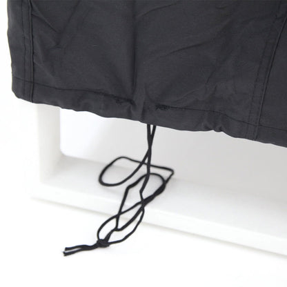 2-Seater Lounge Outdoor Cover - Black