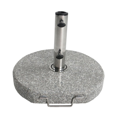 25kg Round Granite Umbrella Base