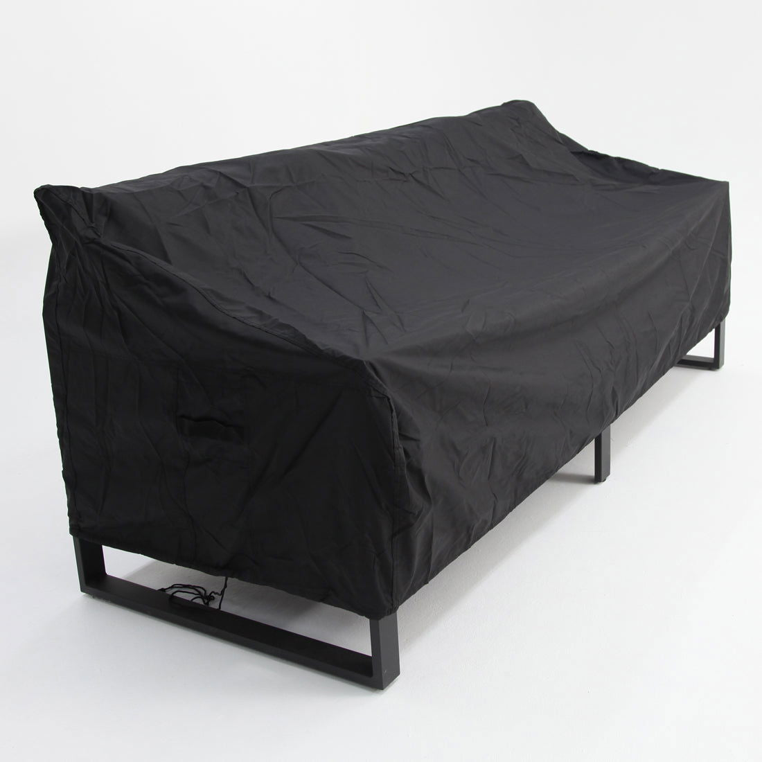 3-Seater Lounge Outdoor Cover - Black