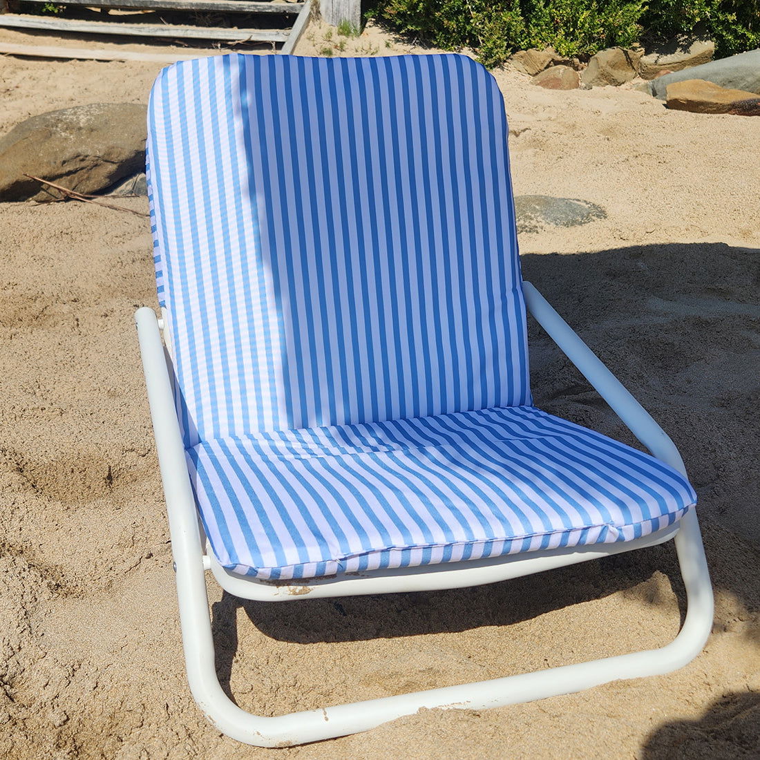 Beach Chair - Blue Marble