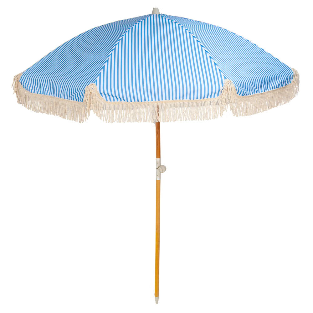 Beach Umbrella - Marble Blue