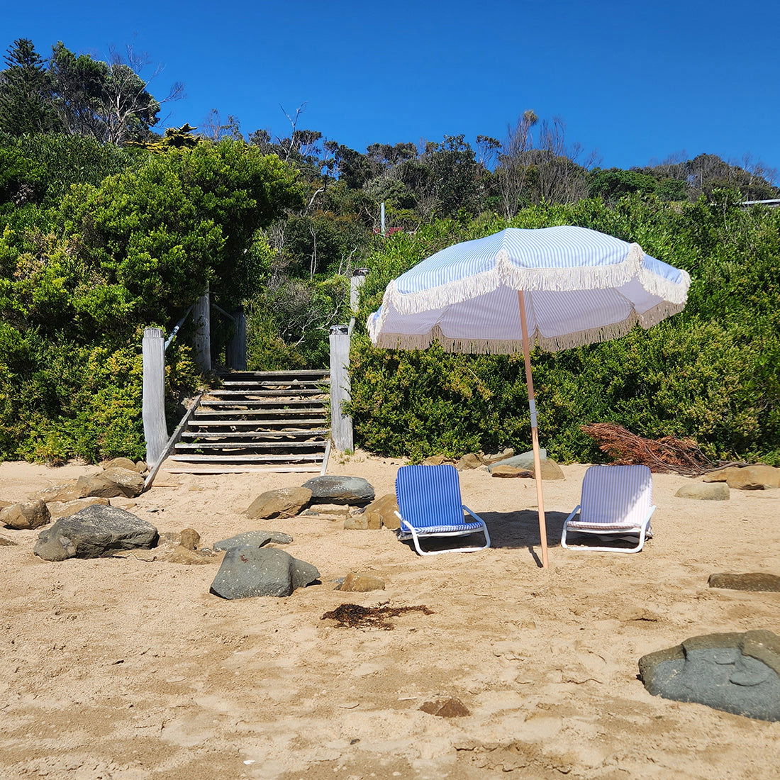 Beach Umbrella - Sage Green