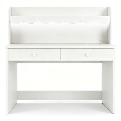 Bloom junior Study Desk - White