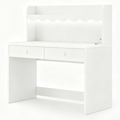Bloom junior Study Desk - White