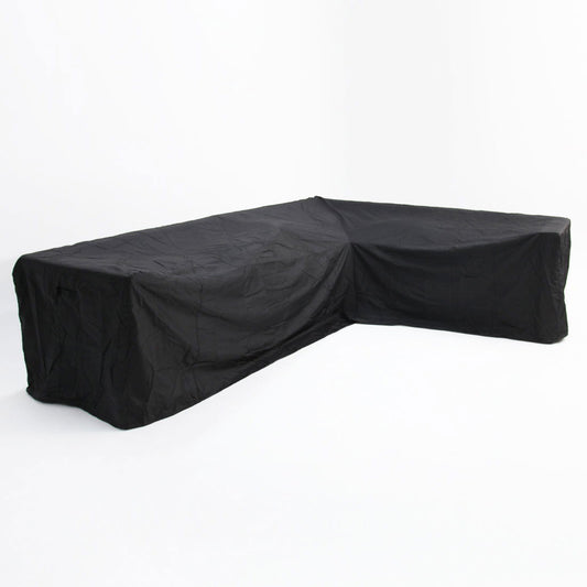 Large L-Shape Long Left Side Outdoor Cover - Black - Odie Home