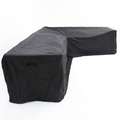 Large L-Shape Long Left Side Outdoor Cover - Black - Odie Home