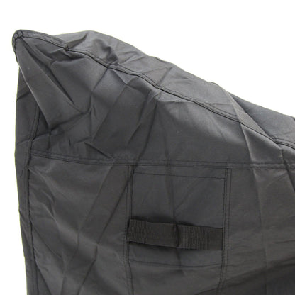 Large L-Shape Long Left Side Outdoor Cover - Black - Odie Home