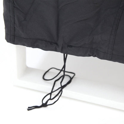Large L-Shape Long Left Side Outdoor Cover - Black - Odie Home
