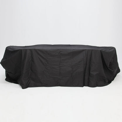 Large Rectangular Cover for 9pc Dining Setting - Black