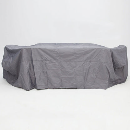 Large Rectangular Cover for 9pc Dining Setting - Grey