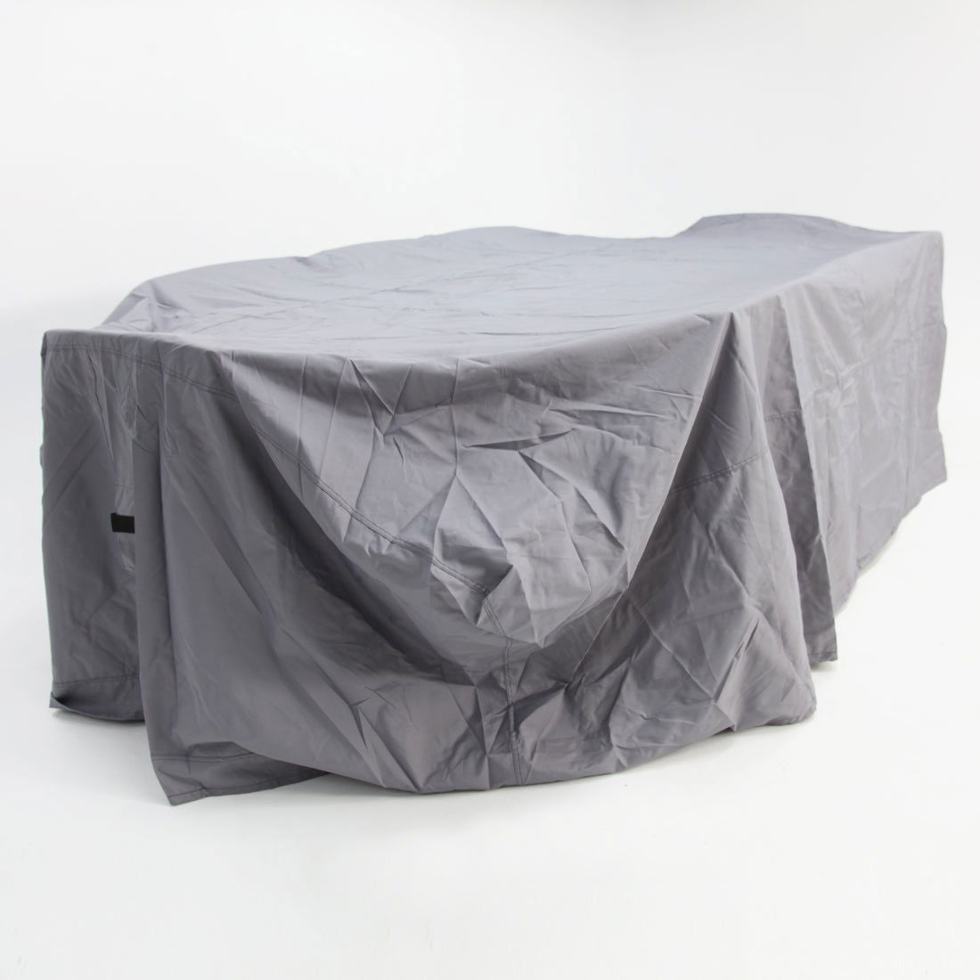 Large Rectangular Cover for 9pc Dining Setting - Grey