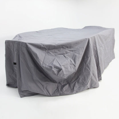 Large Rectangular Cover for 9pc Dining Setting - Grey