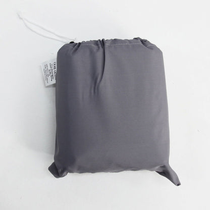 Large Rectangular Cover for 9pc Dining Setting - Grey