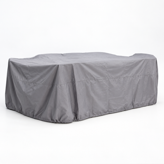 Rectangular Cover for 7pc Dining Setting - Grey