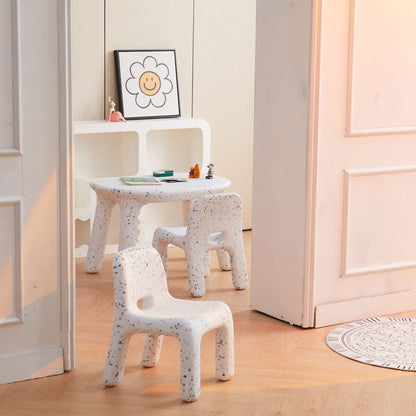 Odie Kids 3pc Table and Chair Set - Black Sprinkle - Odie Home