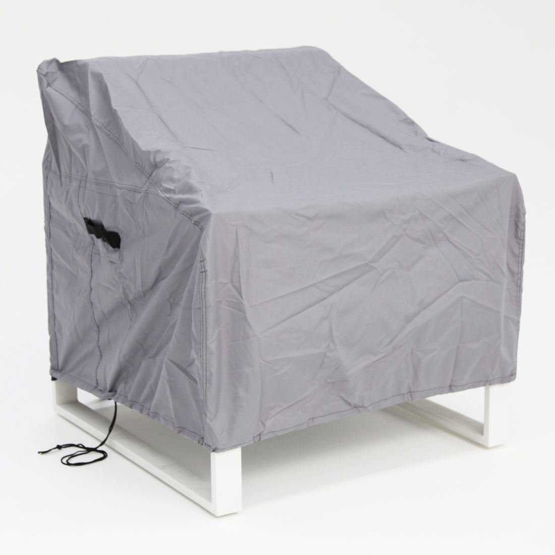 Single Lounge Outdoor Cover - Light Grey